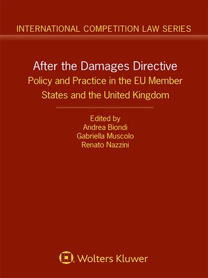 cover image of After the Damages Directive